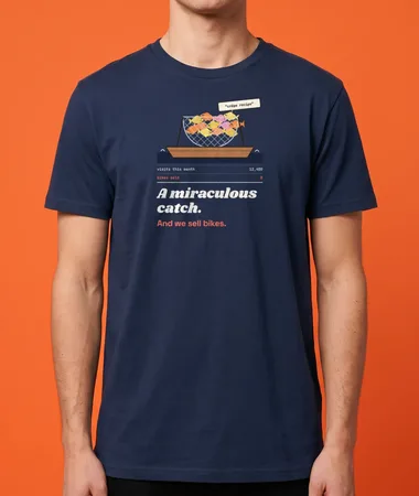 A miraculous catch, wrong species – T-shirts