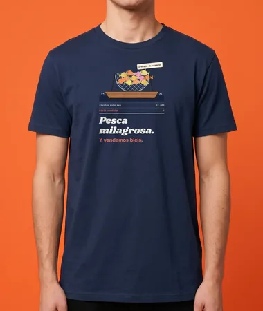 Pesca milagrosa, especie equivocada – Camisetas