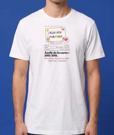 La carte de fête des mères, auditée – T-shirts