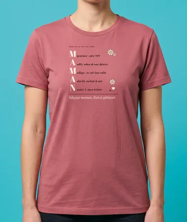 M comme Migrations, l’acrostiche de maman – T-shirts