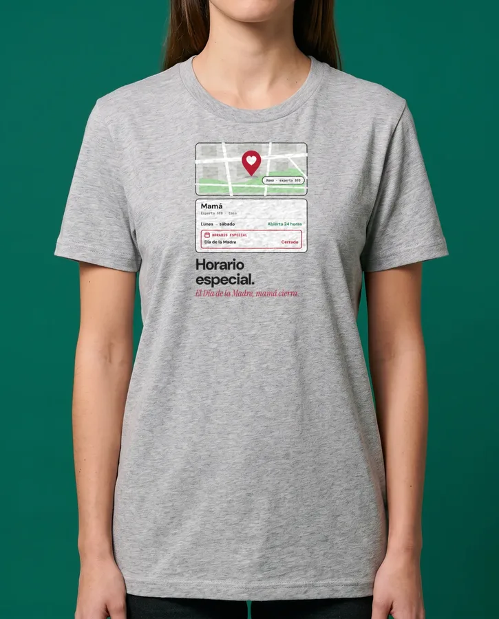 Horario especial: mamá cierra – Camisetas