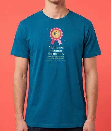 Meilleure maman du monde, résultat organique – T-shirts