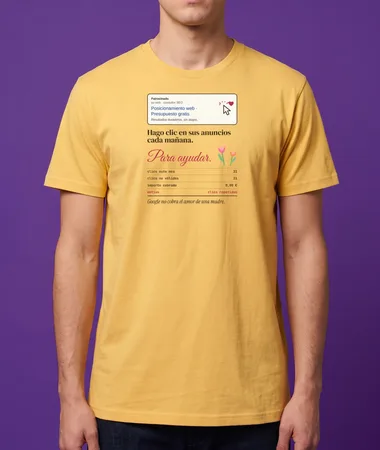 Hago clic en sus anuncios para ayudar – Camisetas