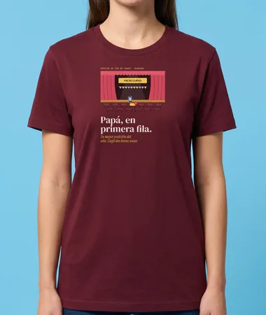 Función de fin de curso: papá en primera fila – Camisetas