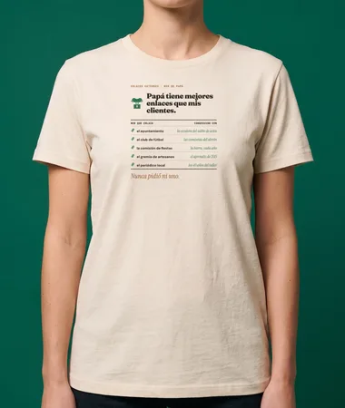 Papá tiene mejores enlaces que mis clientes – Camisetas