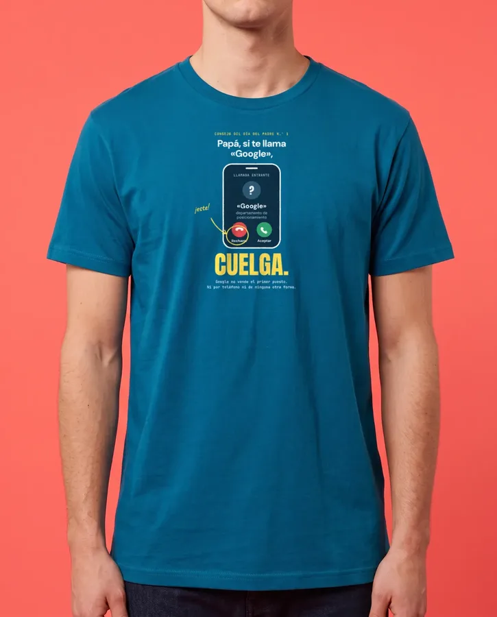 Papá, si te llama «Google», cuelga – Camisetas