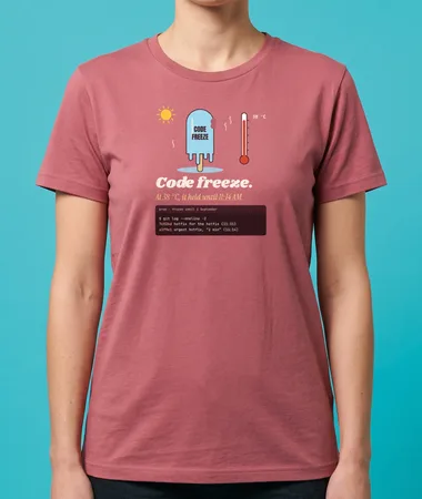 Code freeze in a heatwave – T-shirts