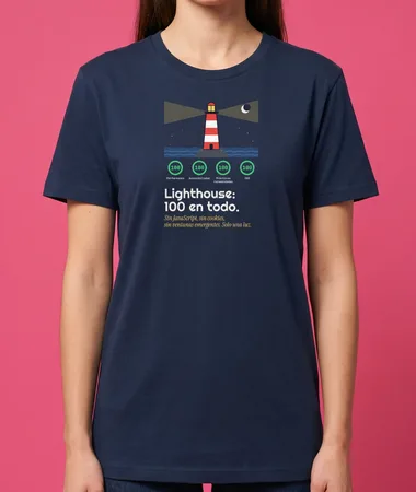 El único Lighthouse con 100 en todo – Camisetas