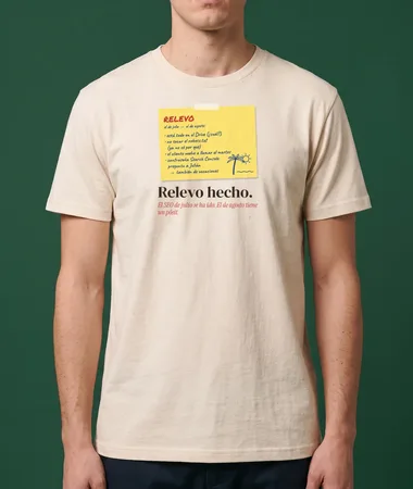 El relevo de julio a agosto – Camisetas