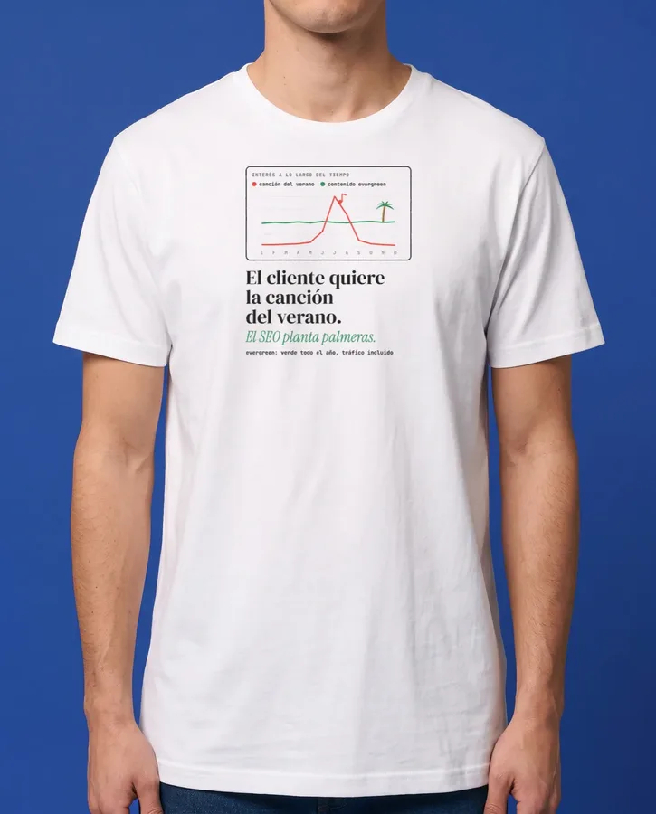 El cliente quiere la canción del verano – Camisetas