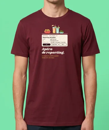 L’apéro de reporting – T-shirts