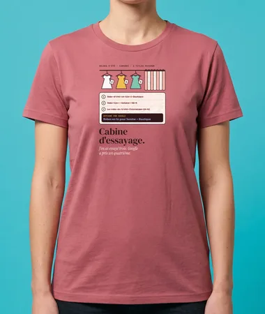 Cabine d’essayage des balises title – T-shirts