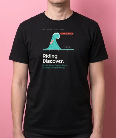 Surfing Google Discover – T-shirts