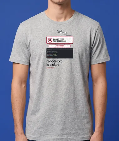 Don’t feed the bots – T-shirts