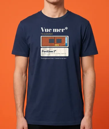 Vue mer, en se penchant – T-shirts