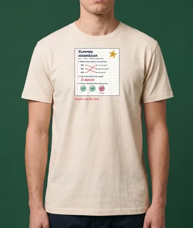 The SEO summer workbook – T-shirts
