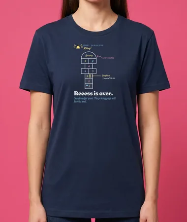 Recess is over, crawl budget spent – T-shirts