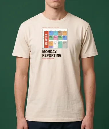 SEO timetable: Monday is reporting – T-shirts